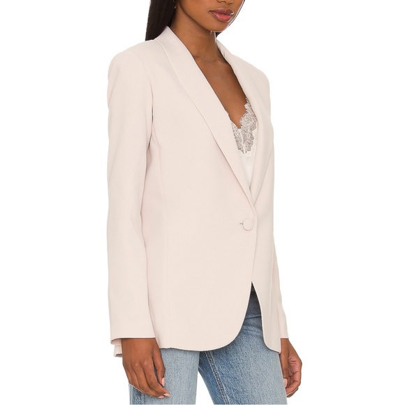 Amanda Uprichard, size small, beige, single breasted - Picture 4 of 7